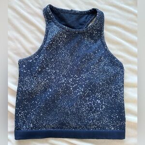 SOLD Lululemon Ebb to street RB cropped tank